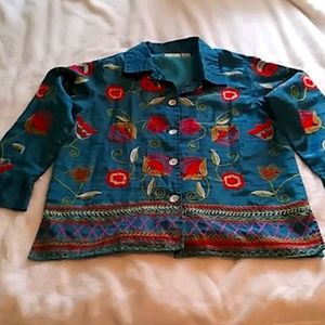 Women's embroidered shirt